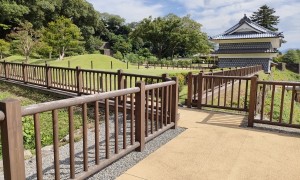 金沢城、木柵