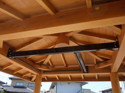 木製東屋