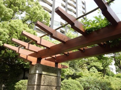 木製パーゴラ