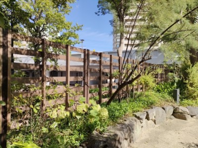 木製フェンス