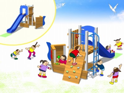 木製遊具