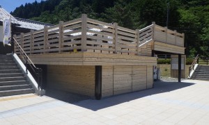 木製デッキ、ウッドデッキ