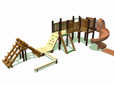 木製遊具