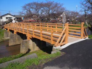 木橋、改修