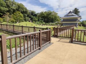 金沢城、木柵